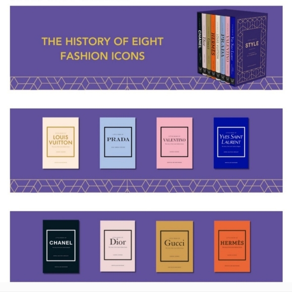 LITTLE BOOK OF STYLE BOXSET CHANEL,DIOR,GUCCI,HERMES,VUITTON,PRADA,VALENTENO,YSL - Picture 6 of 13